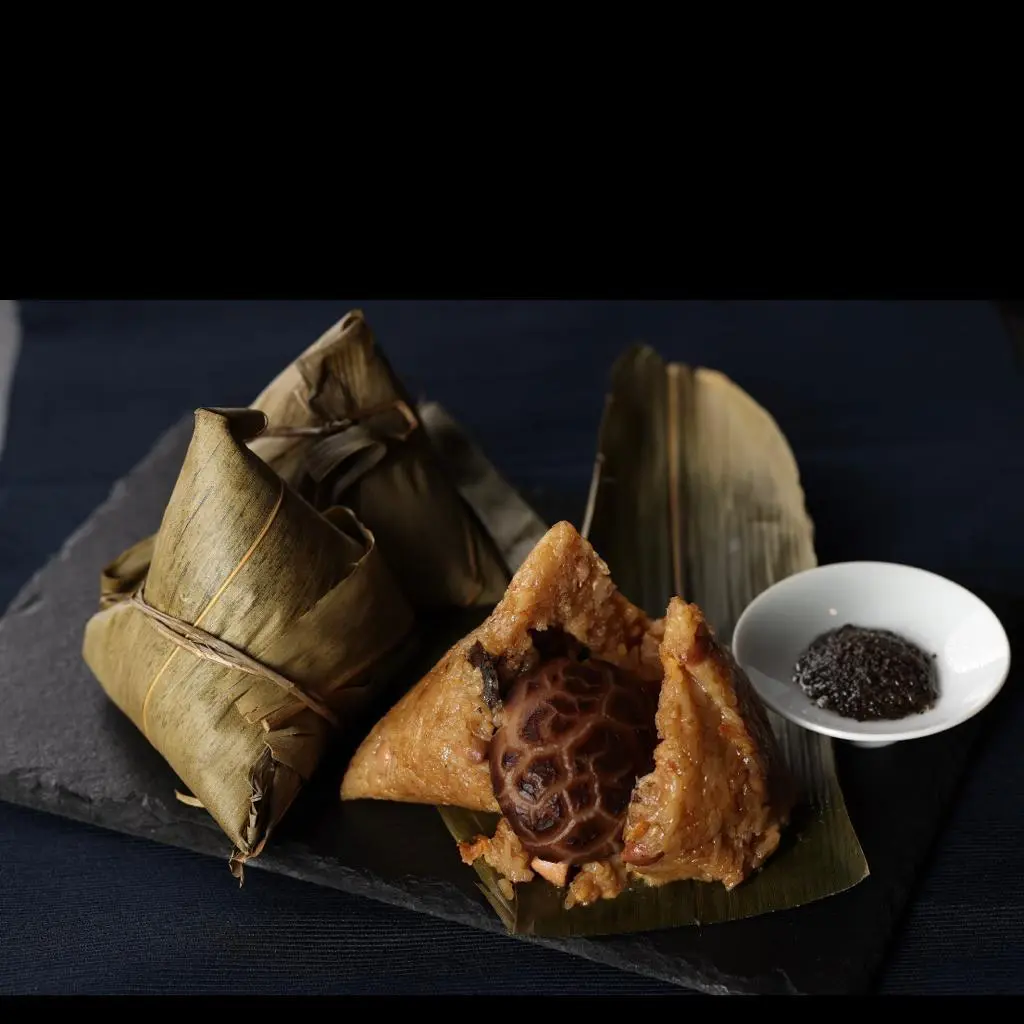 松露冬菇素粽
